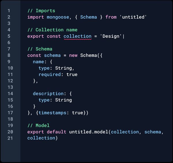 Screenshot of a Visual Studio code window with ESLint in action: underlining ESLint error in the editor.